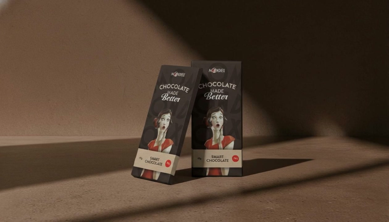 Čokoládové tabuľky Mondieu